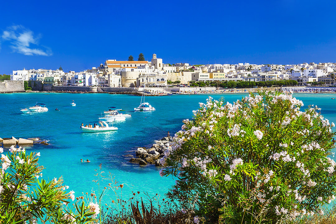 Otranto town in Salento, Italy