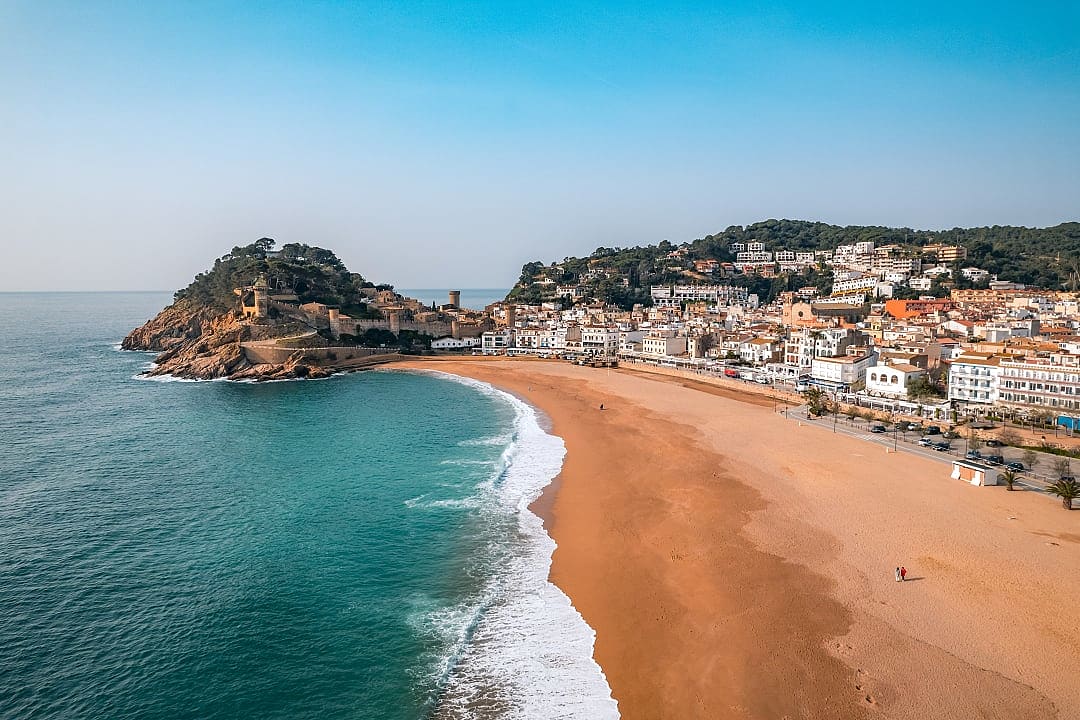 Tossa de Mar in Catalonia, Spain.