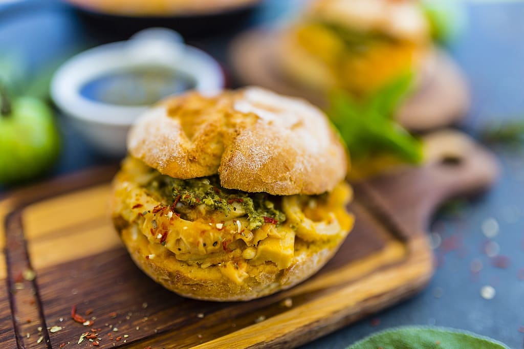 Lampredotto, traditional street food in Florence, Tuscany