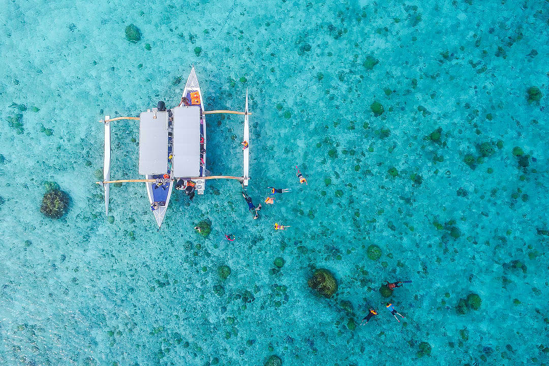 Snorkeling experience. 