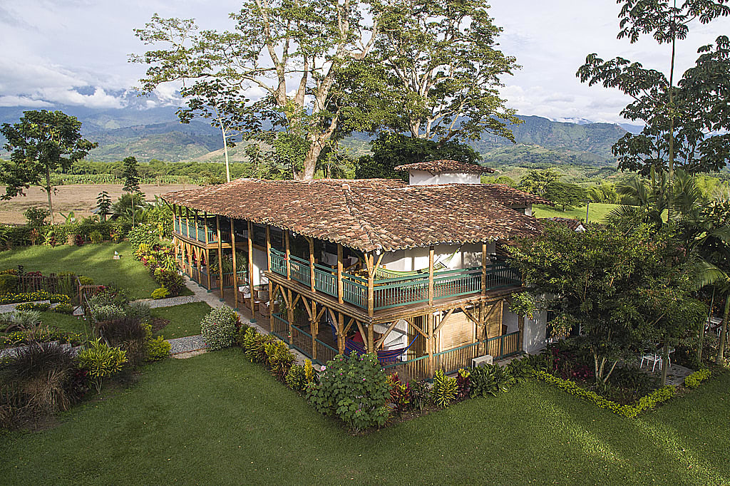 Hacienda Bambusa in Quindío Colombia.  Photo courtesy of Hacienda Bambusa