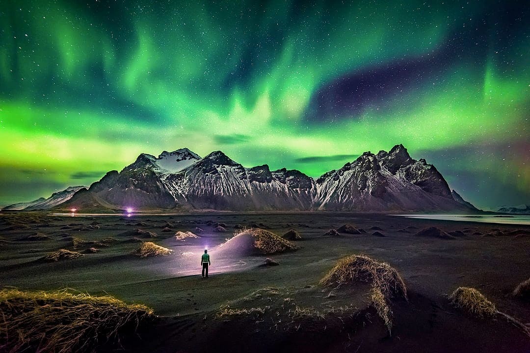 The Northern Lights in Iceland