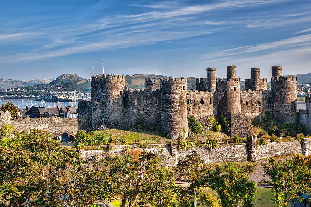 Conwy Castle in Wales
