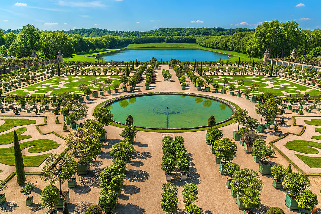 Splendor of greenery and luxury, Versailles, France