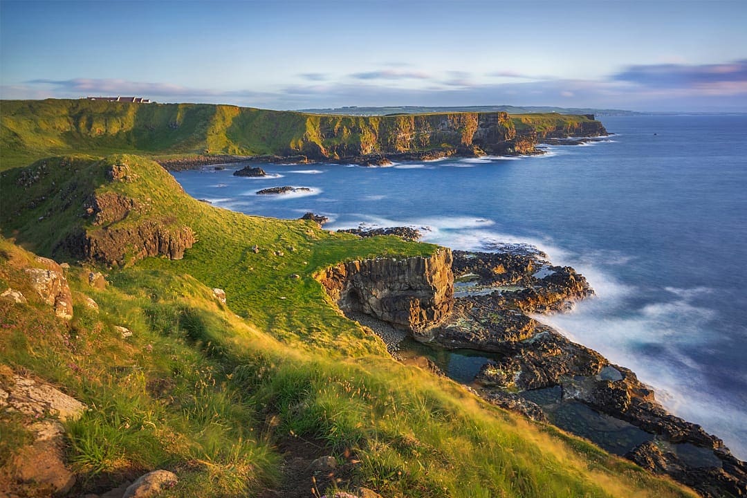 Portnaboe bay and Glens, Northern Ireland