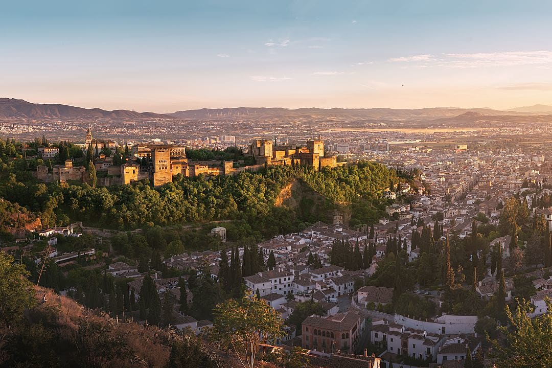 UNESCO World Heritage site, The Alhambra in Granada, Spain
