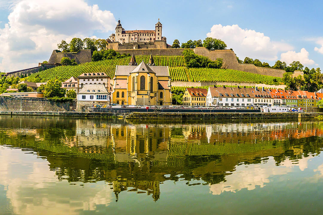 Marienberg Castle in Würzburg, Germany