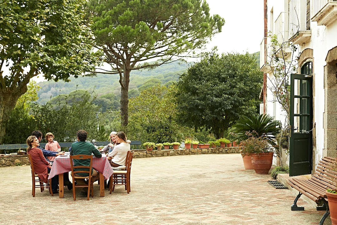 Family in Barcelona, Spain. 