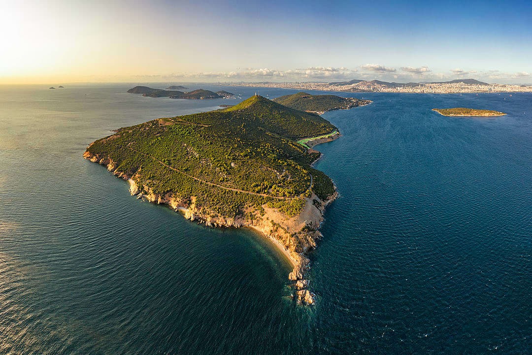 Buyukada Island in Turkey. 