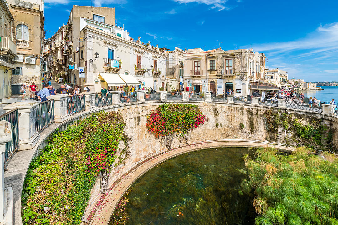 Syracuse on the island of Sicily, Italy