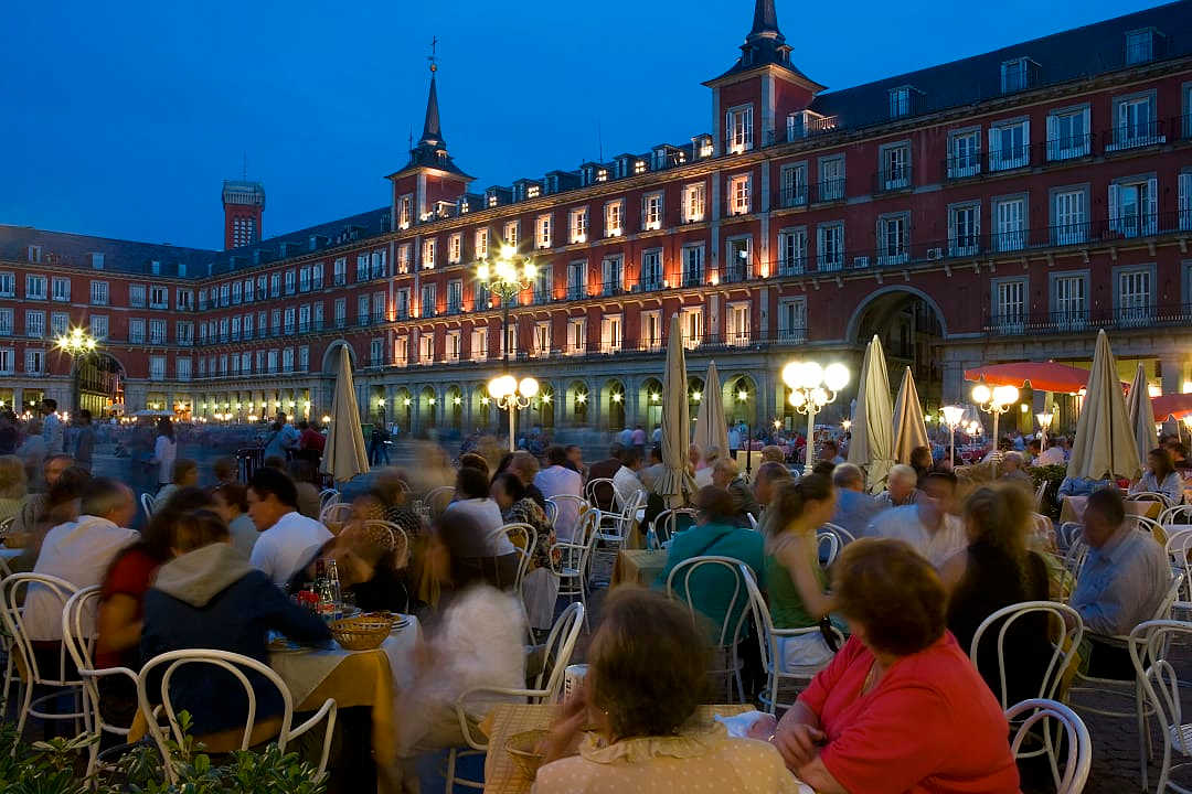 Plaza Mayor in Madrid, Spain