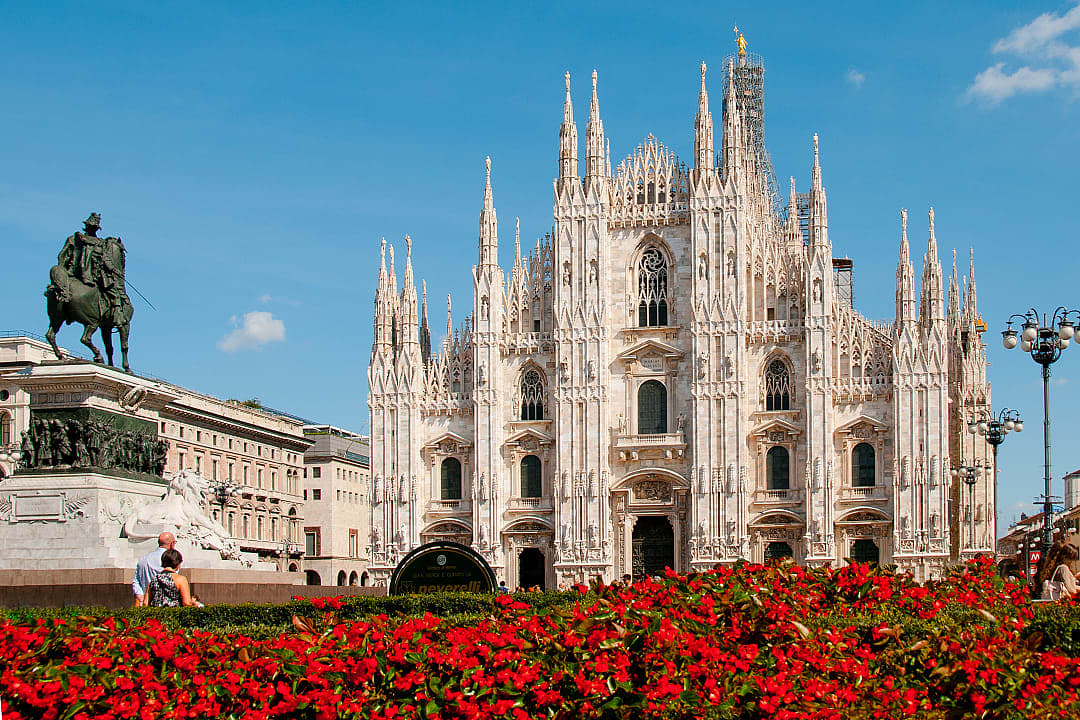 Duomo in Milan, Italy
