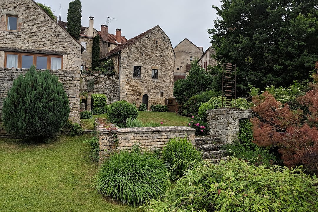 Medieval homes in Flavigny-sur-Ozerain