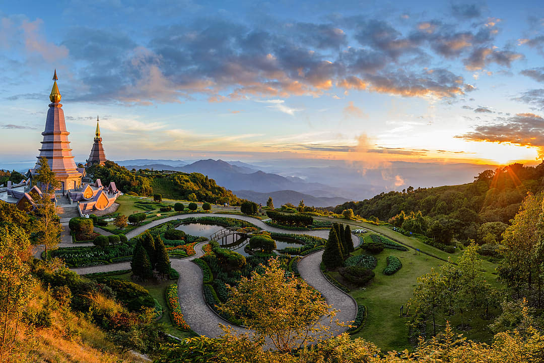 Doi Inthanon National Park in Chiang Mai, Thailand