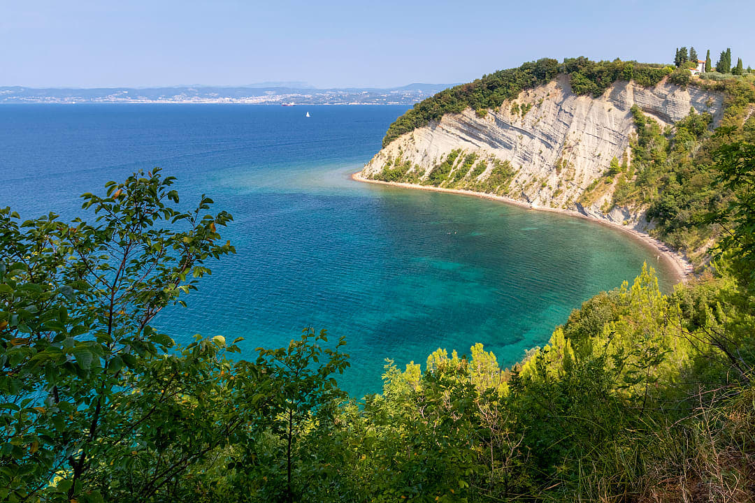 Mesečev Zaliv in Strunjan Nature Park, Slovenia