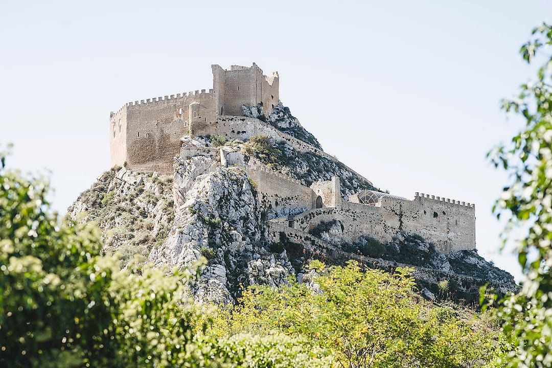 Mussomeli Castle, Caltanissetta, Italy.