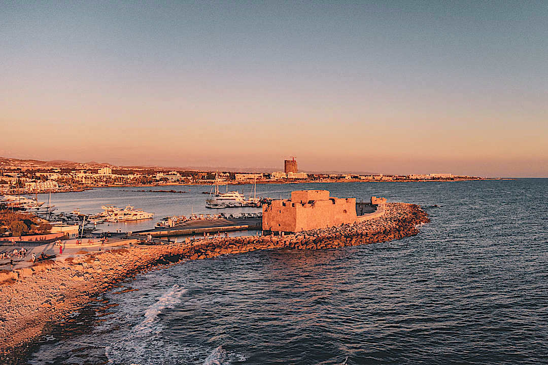 Paphos harbor, Cyprus.