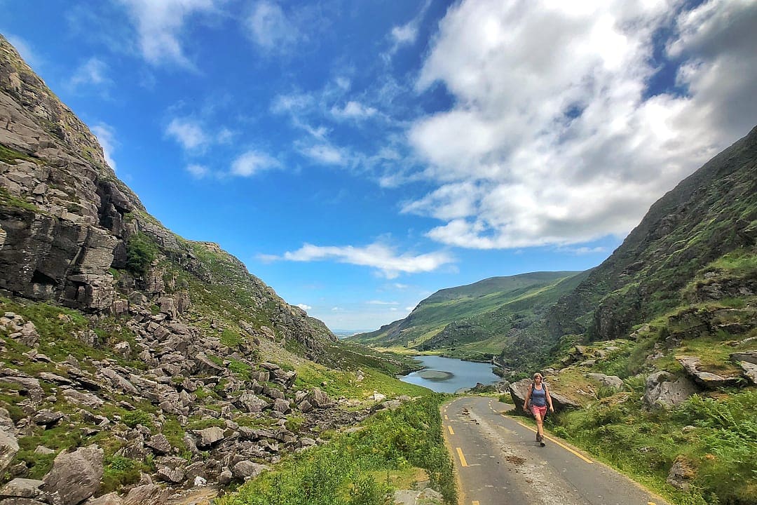 Hiking the Gap of Dunloe in Ireland