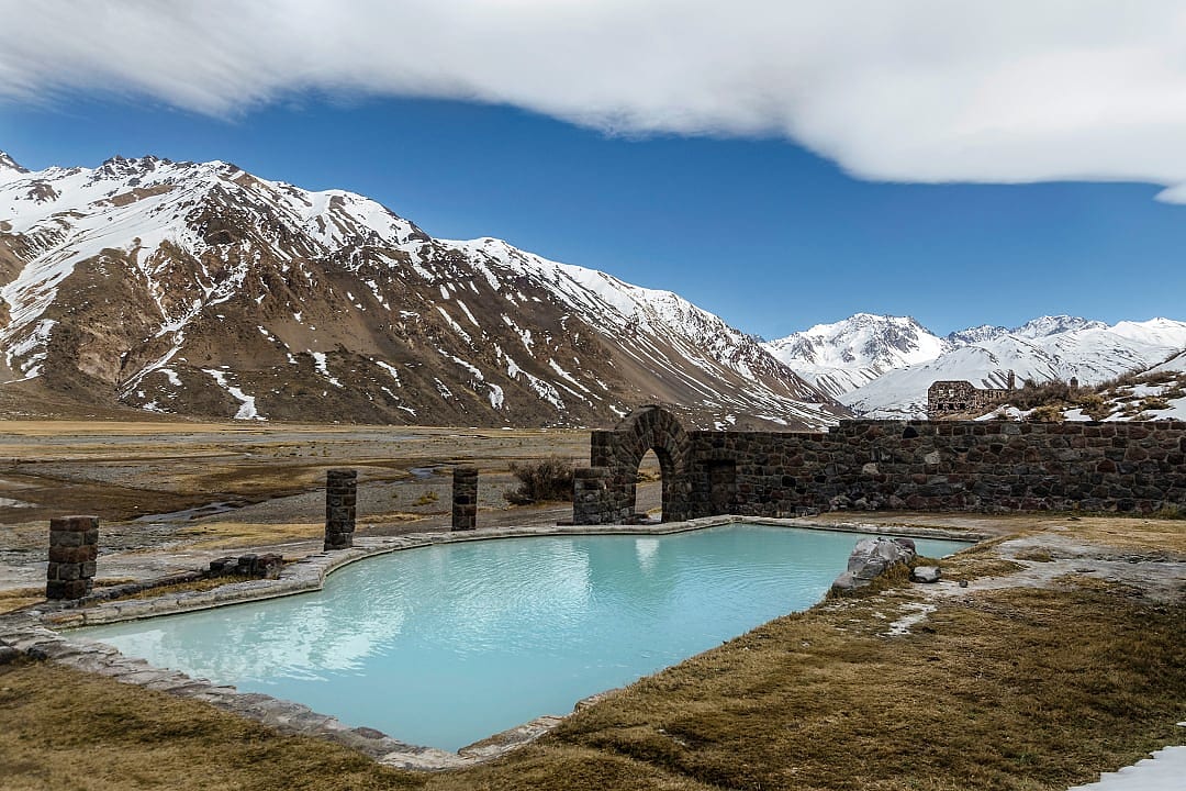 Hot Springs in San Rafael, Mendoza, Argentina.