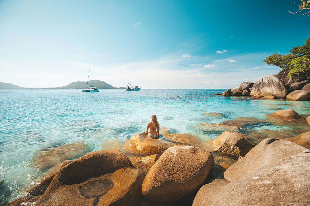Fitzroy Island off the coast of Cairns in Australia