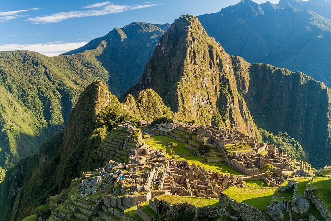 Ancient Incan ruins of Machu Picchu, Peru