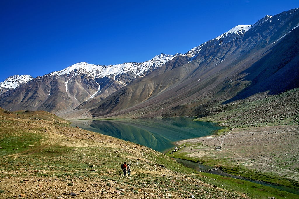 Trekking to Chandratal Lake in India