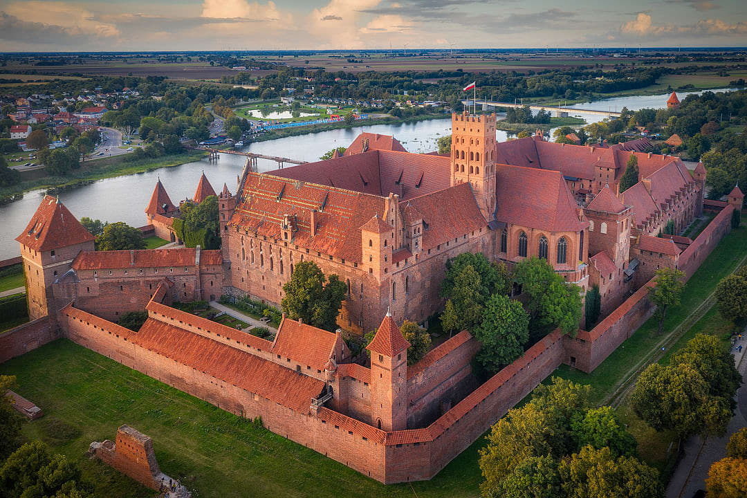Malbork Castle in Poland