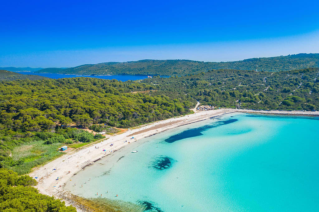 Saharun Beach, Dugi Otok, Croatia