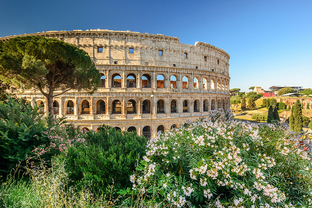 Colosseum in Rome, Italy