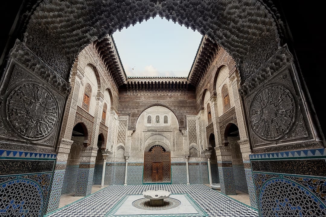 Al Attarine Madrasa in Fes, Morocco