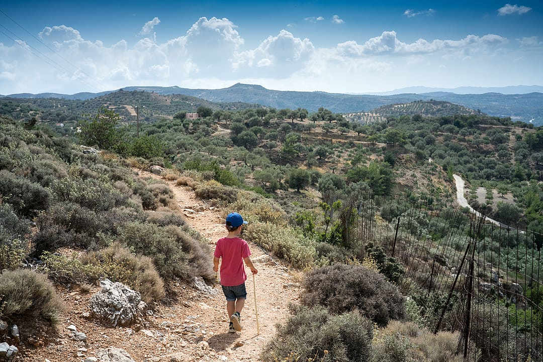 Take a gentle hike in Crete, Greece, in March