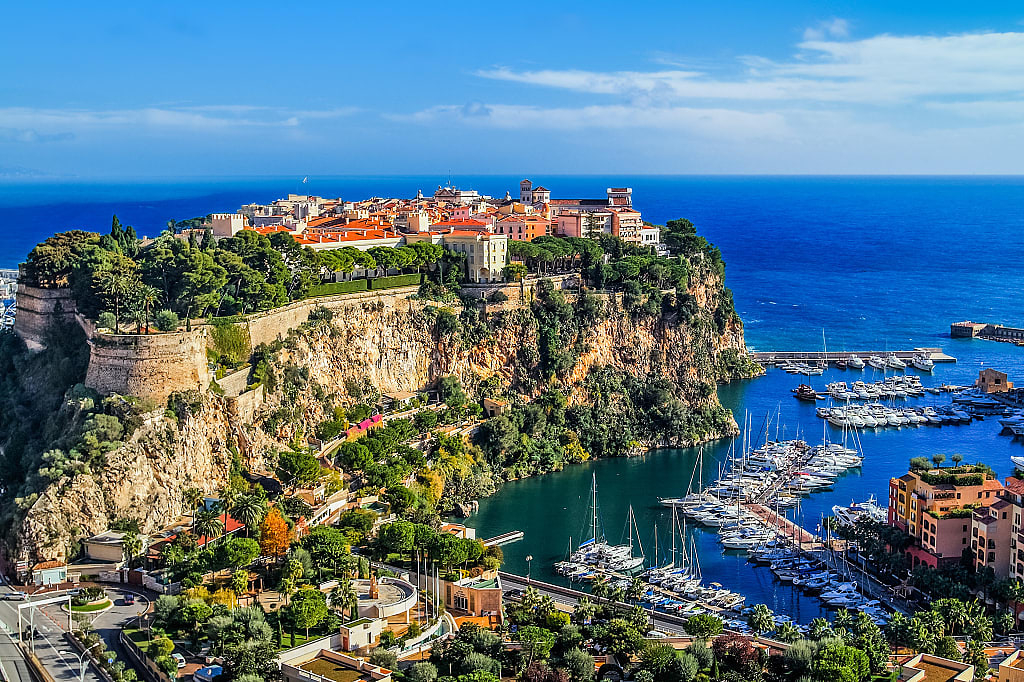 Monaco in the French Riviera