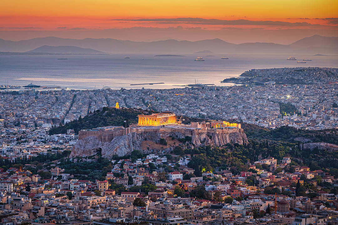 Acropolis in Athens, Greece
