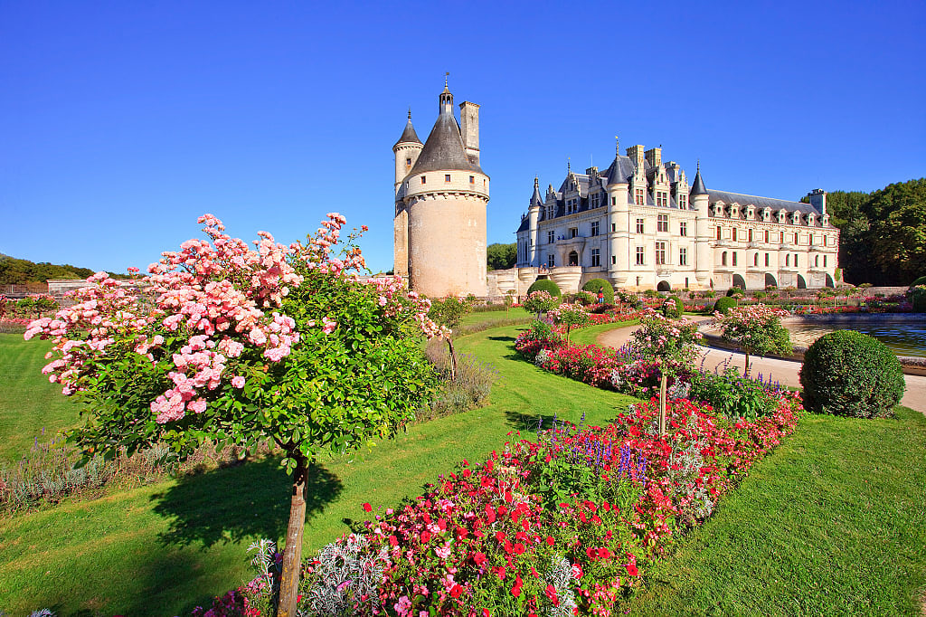Château de Chenonceau in the Loire Vally, France