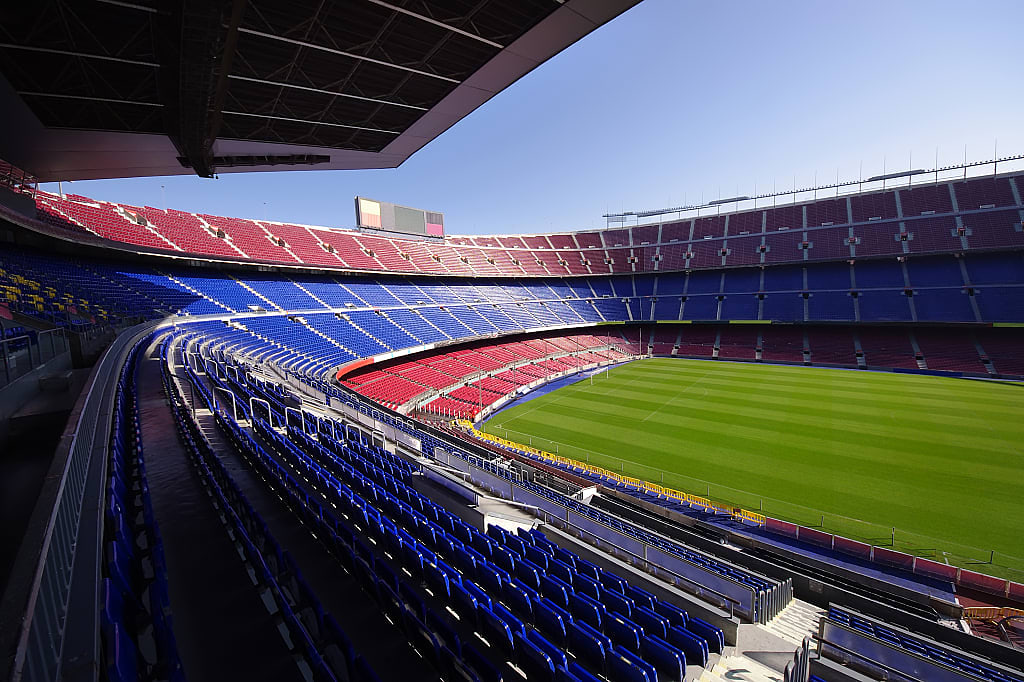 Camo Nou stadium, home to FC Barcelona