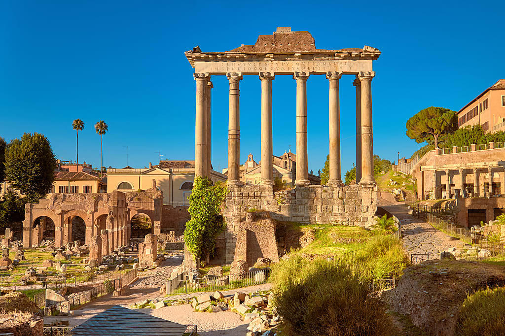 Roman Forum it Rome, Italy