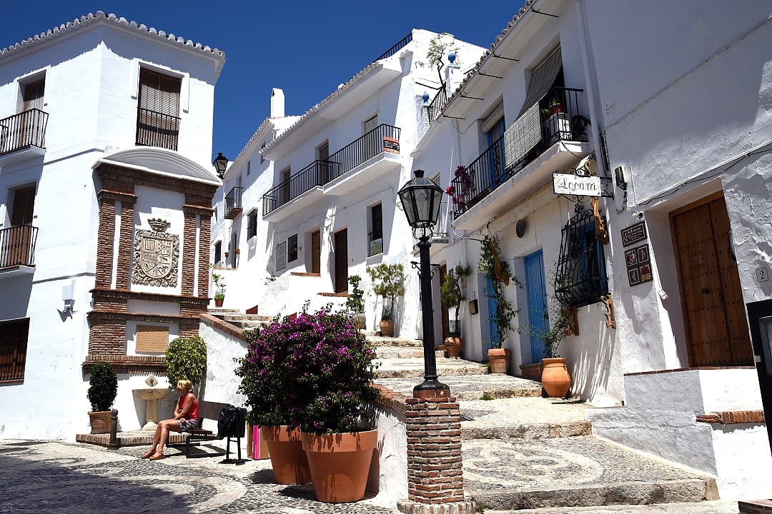 Frigiliana in Málaga, Spain