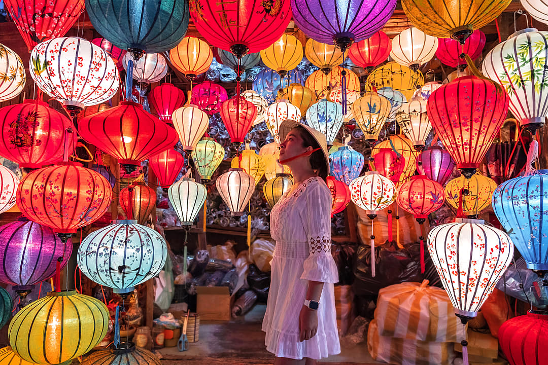 Market at Old Town in Hoi An, Vietnam