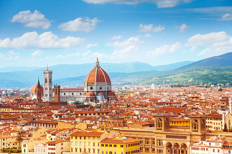 The Cathedral of Santa Maria del Fiore in Florence, Italy