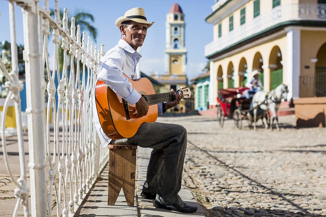 Musician in Trinidad, Cuba