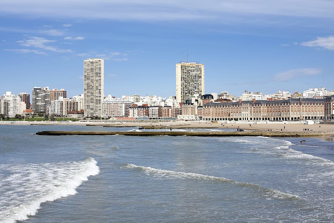Mar del Plata in Buenos Aires Province, Argentina