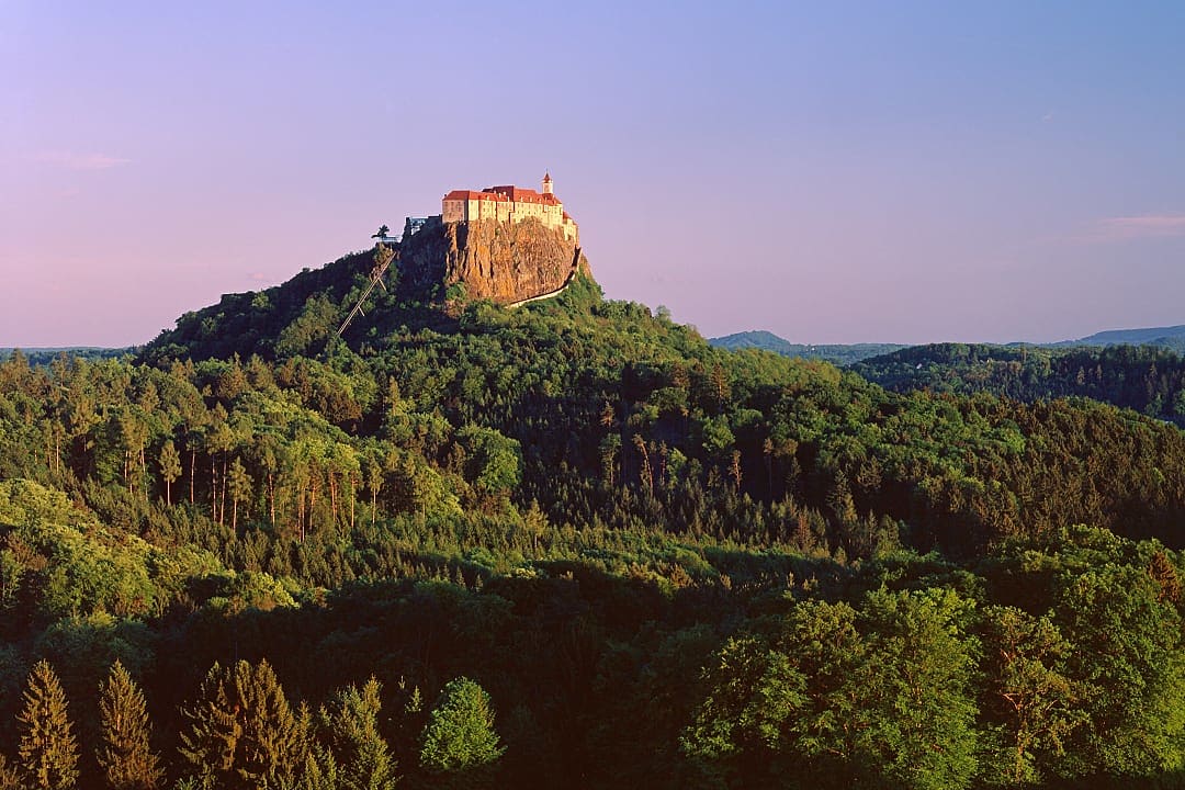 Riegersburg Castle in the Austrian state of Styria
