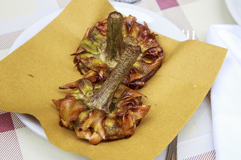 Carciofi alla Giudia