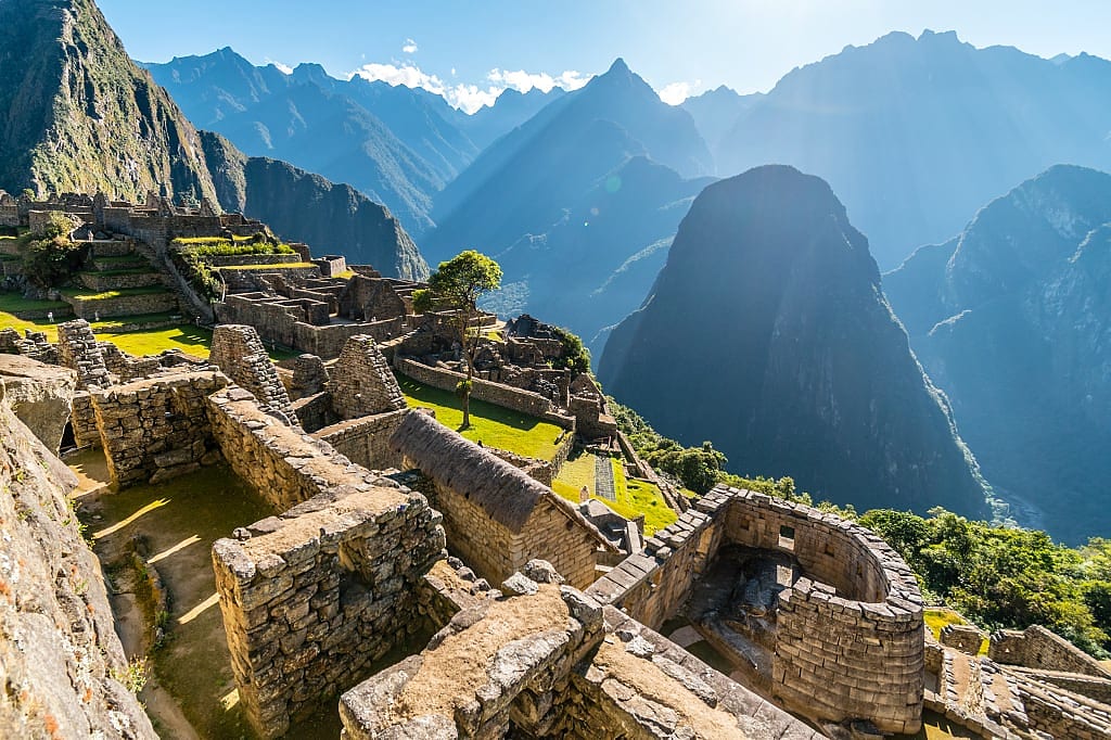Temple of the Sun at Machu Picchu