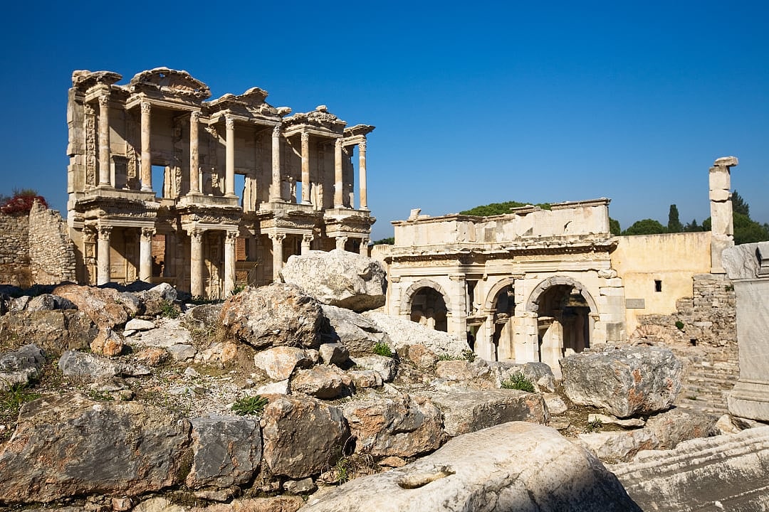 Ruins in Ephesus, Turkey
