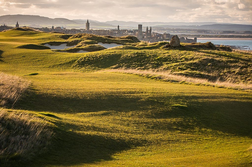Gold course in Fife, Scotland