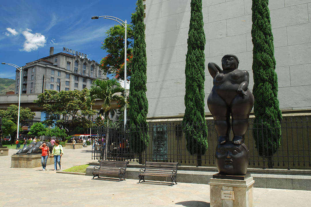Plaza Botero in Medellin, Colombia