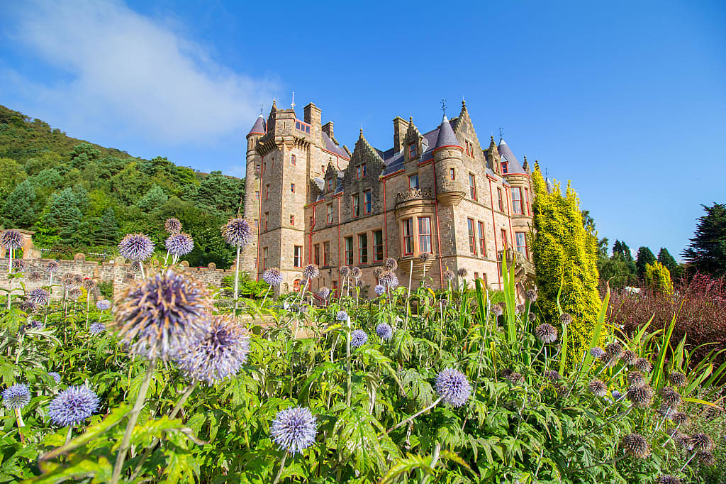 Belfast Castle in Northern Ireland