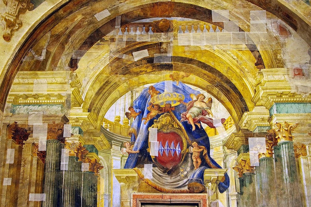 Trompe l’Oeil Painting in Sorrento, Italy