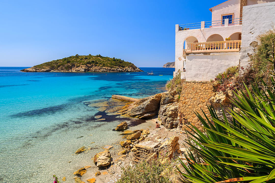 Sant Elm Beach in Majorca, Spain